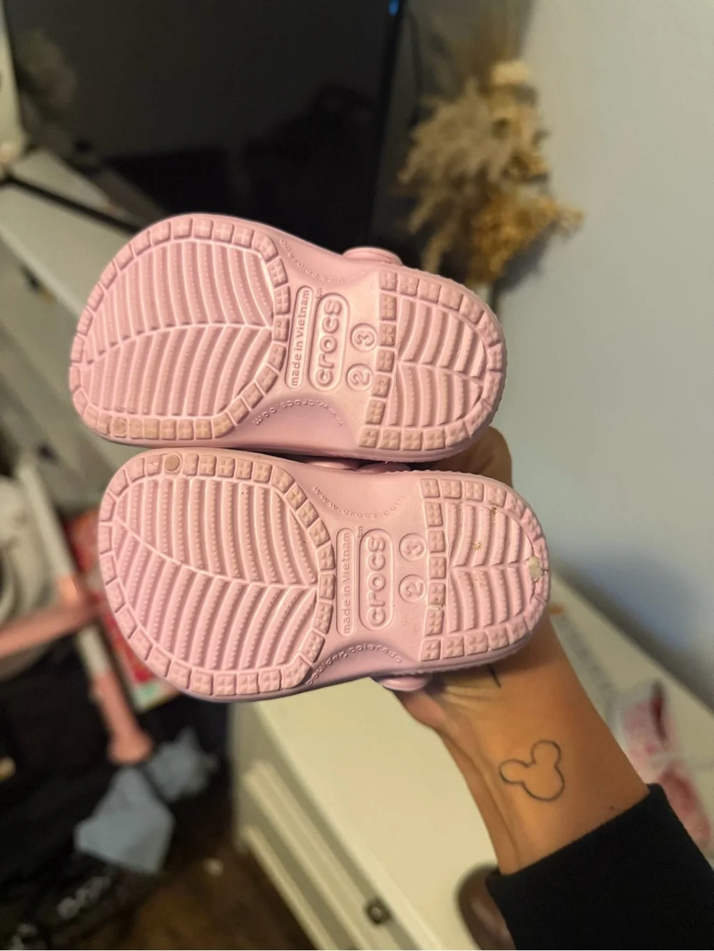 Toddler Pink Crocs
